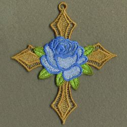 FSL Rose Cross 2 03 machine embroidery designs