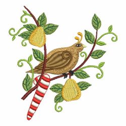 12 Days of Christmas machine embroidery designs