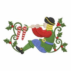 12 Days of Christmas 11 machine embroidery designs