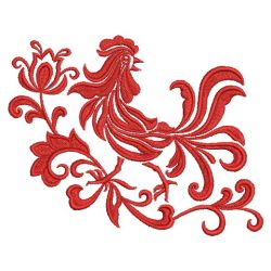 Damask Rooster 2 07(Sm)