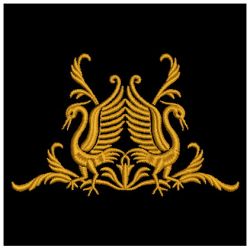 Golden Ornaments machine embroidery designs