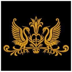 Golden Ornaments 02 machine embroidery designs