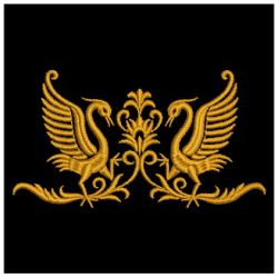 Golden Ornaments 04 machine embroidery designs