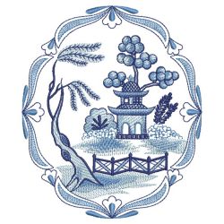 Blue Willow 3 02 machine embroidery designs