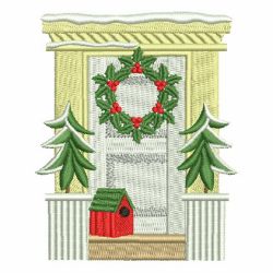 Christmas Door 03 machine embroidery designs