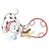 Vintage Christmas Dalmatian(Sm)