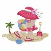 Sunbonnet At The Beach 06