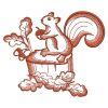 Toile Autumn Squirrel 04(Lg)