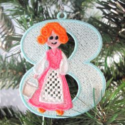 FSL 12 Days of Christmas 08 machine embroidery designs