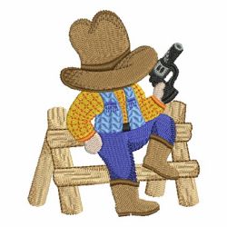 Cowboy 01 machine embroidery designs