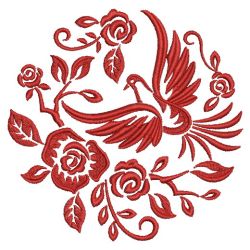 Dove and Roses 10(Lg) machine embroidery designs