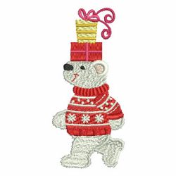 Christmas Polar Bear 02