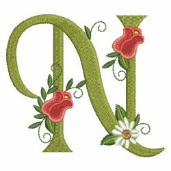 Rose Alphabet 14