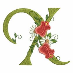 Rose Alphabet 24