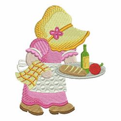 Sunbonnet Fun 01 machine embroidery designs