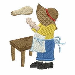 Sunbonnet Fun 06 machine embroidery designs