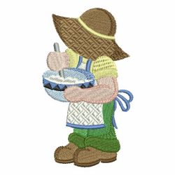 Sunbonnet Fun 08 machine embroidery designs