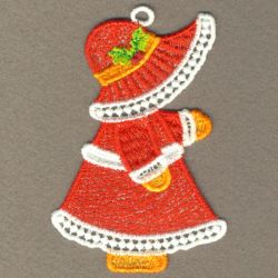 FSL Christmas Sunbonnet machine embroidery designs