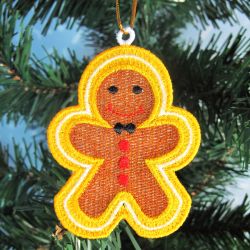 FSL Gingerbread Ornaments 01 machine embroidery designs