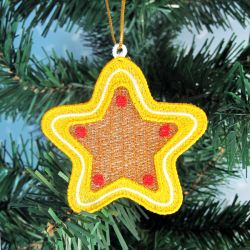 FSL Gingerbread Ornaments 02 machine embroidery designs