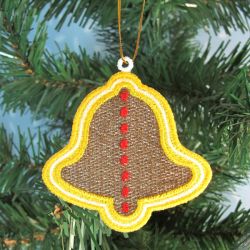 FSL Gingerbread Ornaments 09 machine embroidery designs
