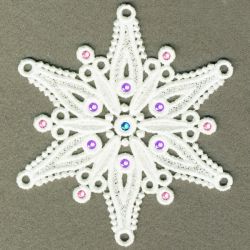 FSL Crystal Snowflakes 05 machine embroidery designs