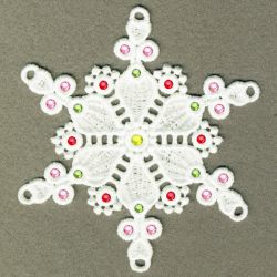 FSL Crystal Snowflakes 09 machine embroidery designs