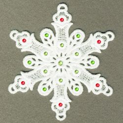 FSL Crystal Snowflakes 10 machine embroidery designs