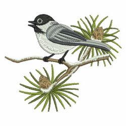 Chickadee 03 machine embroidery designs