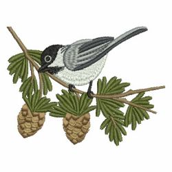 Chickadee 09 machine embroidery designs