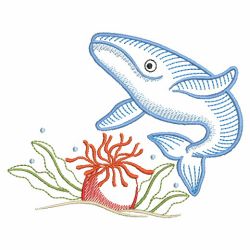 Vintage Sea Life 03(Md) machine embroidery designs