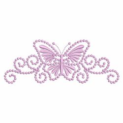 Candlewicking Butterfly Border(Lg) machine embroidery designs