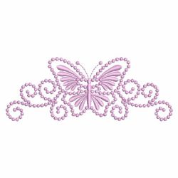 Candlewicking Butterfly Border(Sm) machine embroidery designs