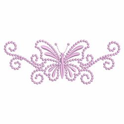 Candlewicking Butterfly Border 03(Sm) machine embroidery designs