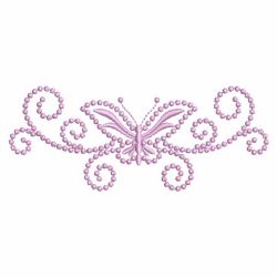 Candlewicking Butterfly Border 04(Sm)