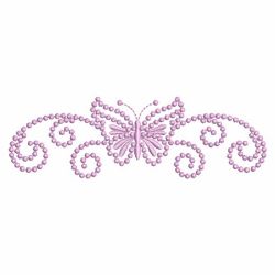 Candlewicking Butterfly Border 07(Lg) machine embroidery designs