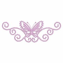 Candlewicking Butterfly Border 09(Md) machine embroidery designs