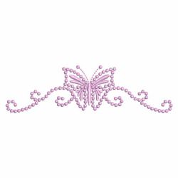 Candlewicking Butterfly Border 10(Sm)