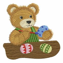 Easter Teddy Bears 09 machine embroidery designs