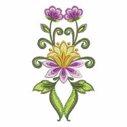 Jacobean Delight 3 07 machine embroidery designs