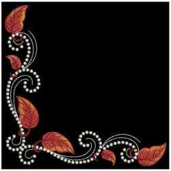Candlewick Autumn Leaves 07(Lg) machine embroidery designs