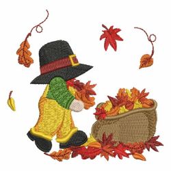 Sunbonnets in Autumn 10 machine embroidery designs