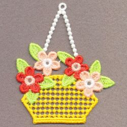 FSL Floral Baskets 10 machine embroidery designs