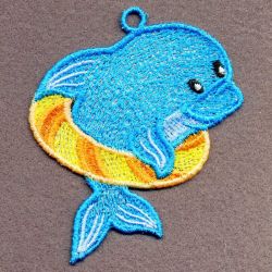 FSL Dolphin 07 machine embroidery designs