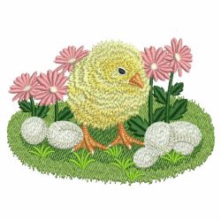 Easter Egg Chicks machine embroidery designs