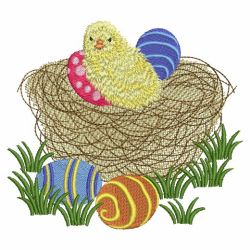 Easter Egg Chicks 05 machine embroidery designs