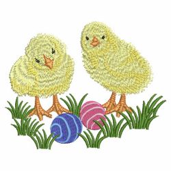Easter Egg Chicks 07 machine embroidery designs