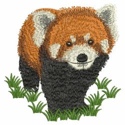 Red Panda 02(Lg) machine embroidery designs