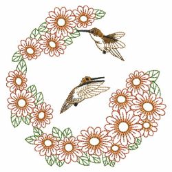 Vintage Hummingbirds 10(Sm) machine embroidery designs