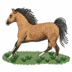 Realistic Horses 03(Sm) machine embroidery designs